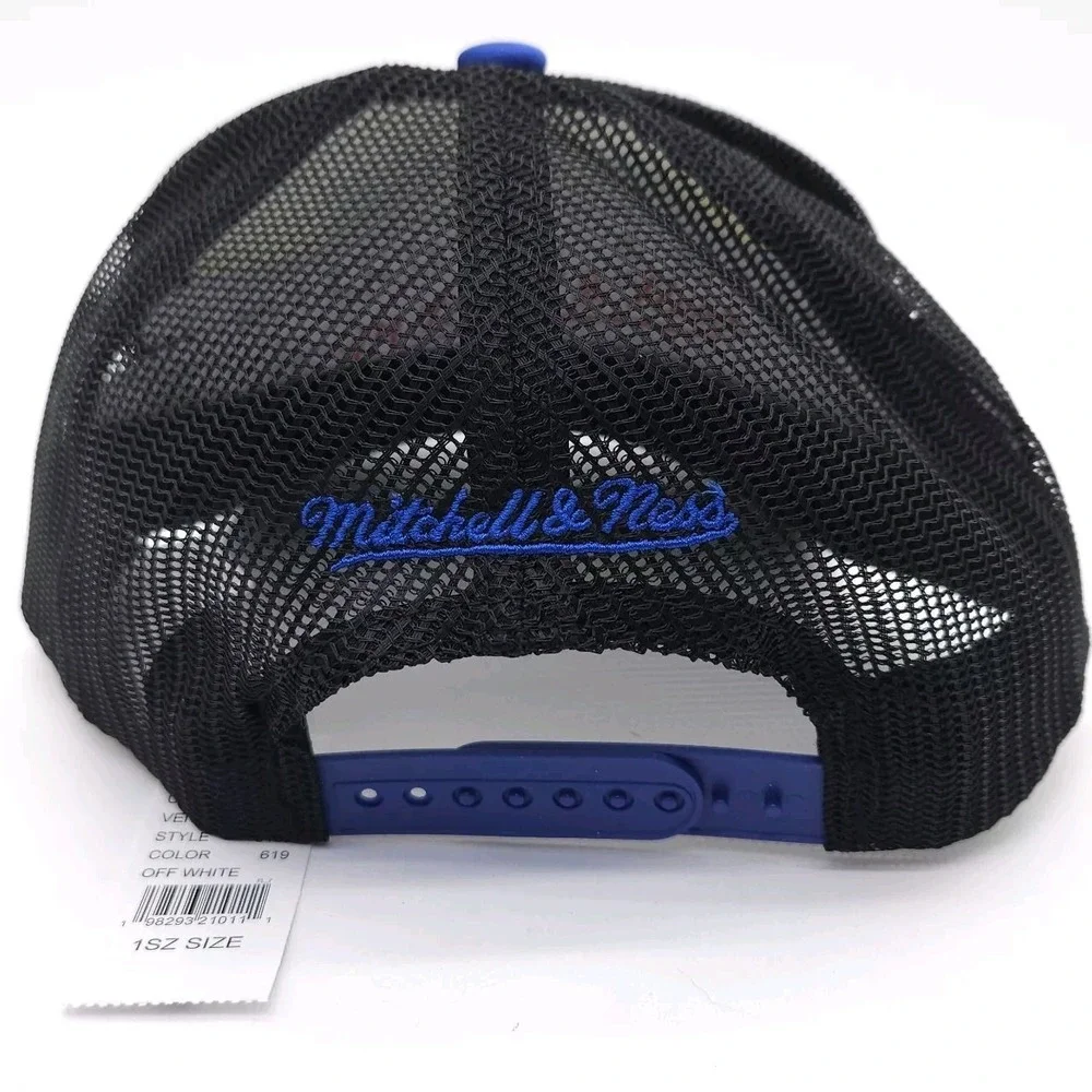 Mitchell & Ness Los Angeles‎ Dodgers Snapback Trucker Hat 60 Year Patch Foam Cap